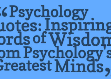 Psychology Quotes