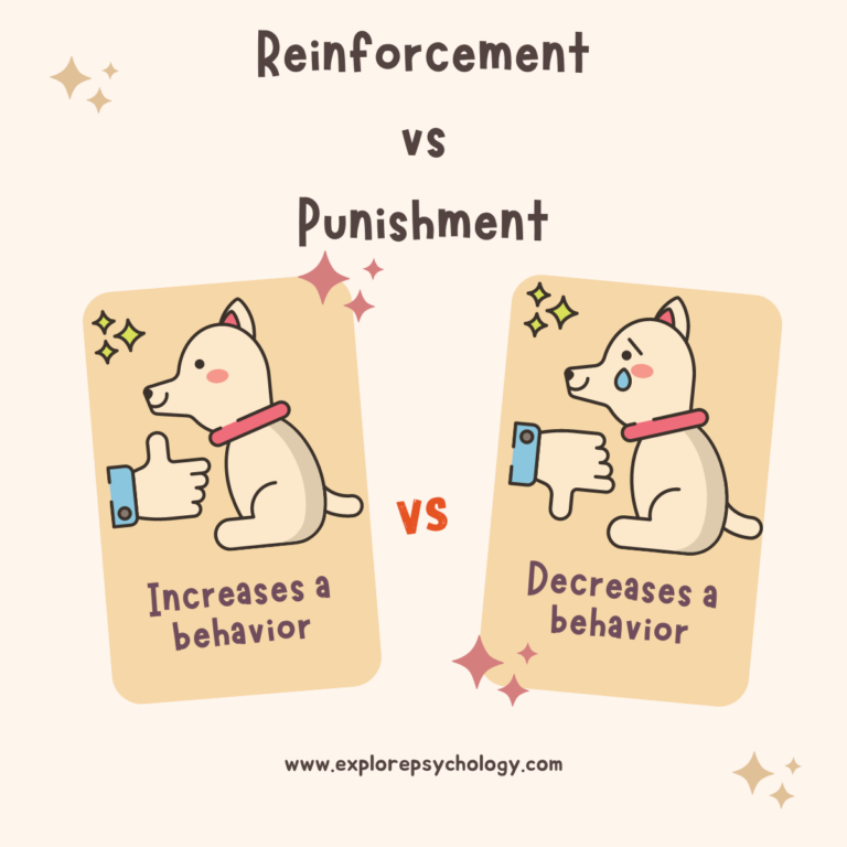 Reinforcement vs. Punishment