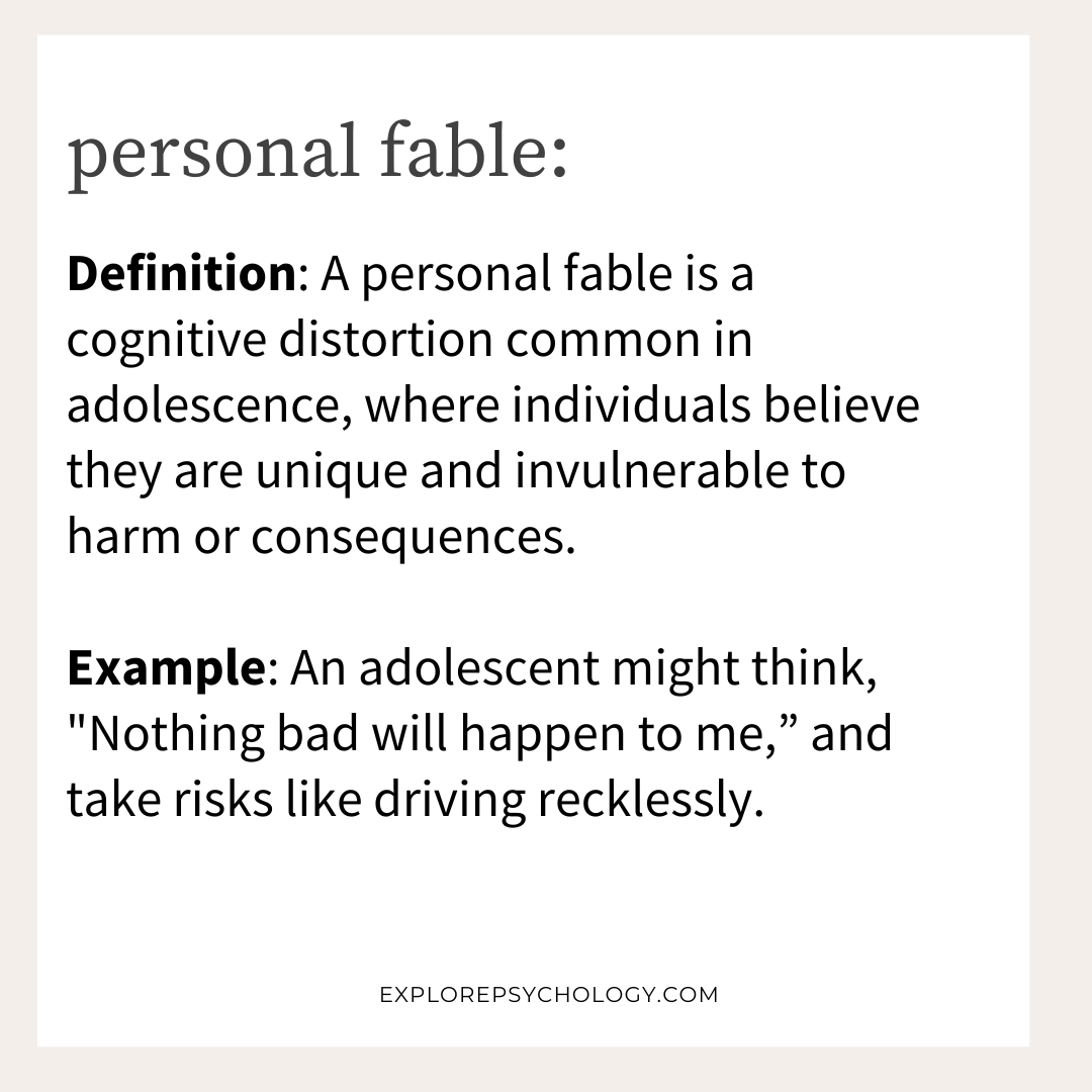 Personal Fable Examples