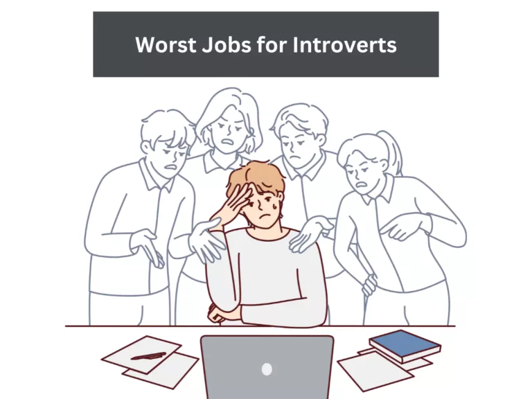 Worst jobs for introverts